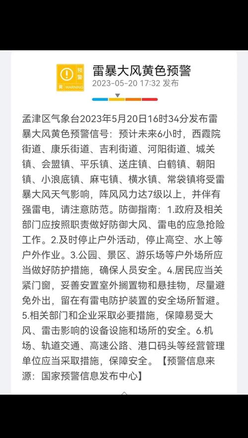 江西省袁州区发布大风黄色预警