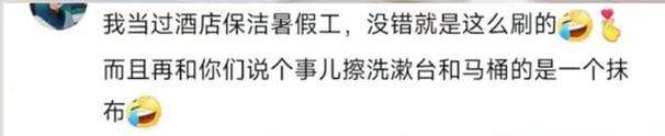 冲上热搜!酒店用马桶刷蘸马桶水刷洗马桶被女子发现,网友炸锅