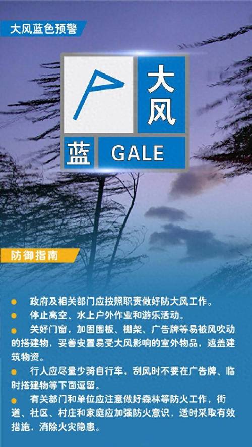 陕西省凤翔县发布大风蓝色预警_1