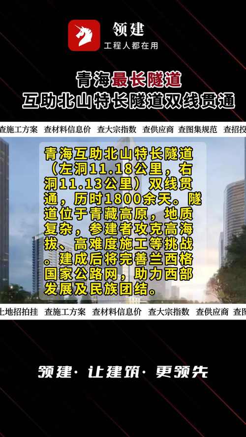 青海:乐都至化隆高速公路乐化隧道双幅贯通