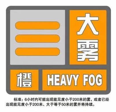 陕西省绥德县发布大雾橙色预警_3