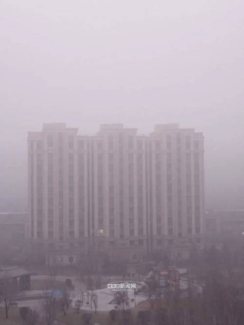 黑龙江省哈尔滨市发布大雾黄色预警