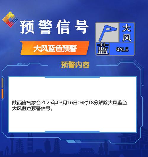 陕西省府谷县发布大风蓝色预警_1