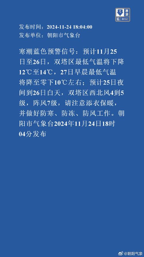 陕西省蓝田县发布寒潮蓝色预警