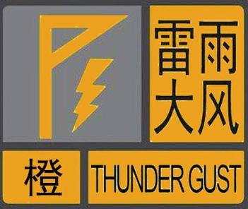 陕西省武功县发布冰雹橙色预警