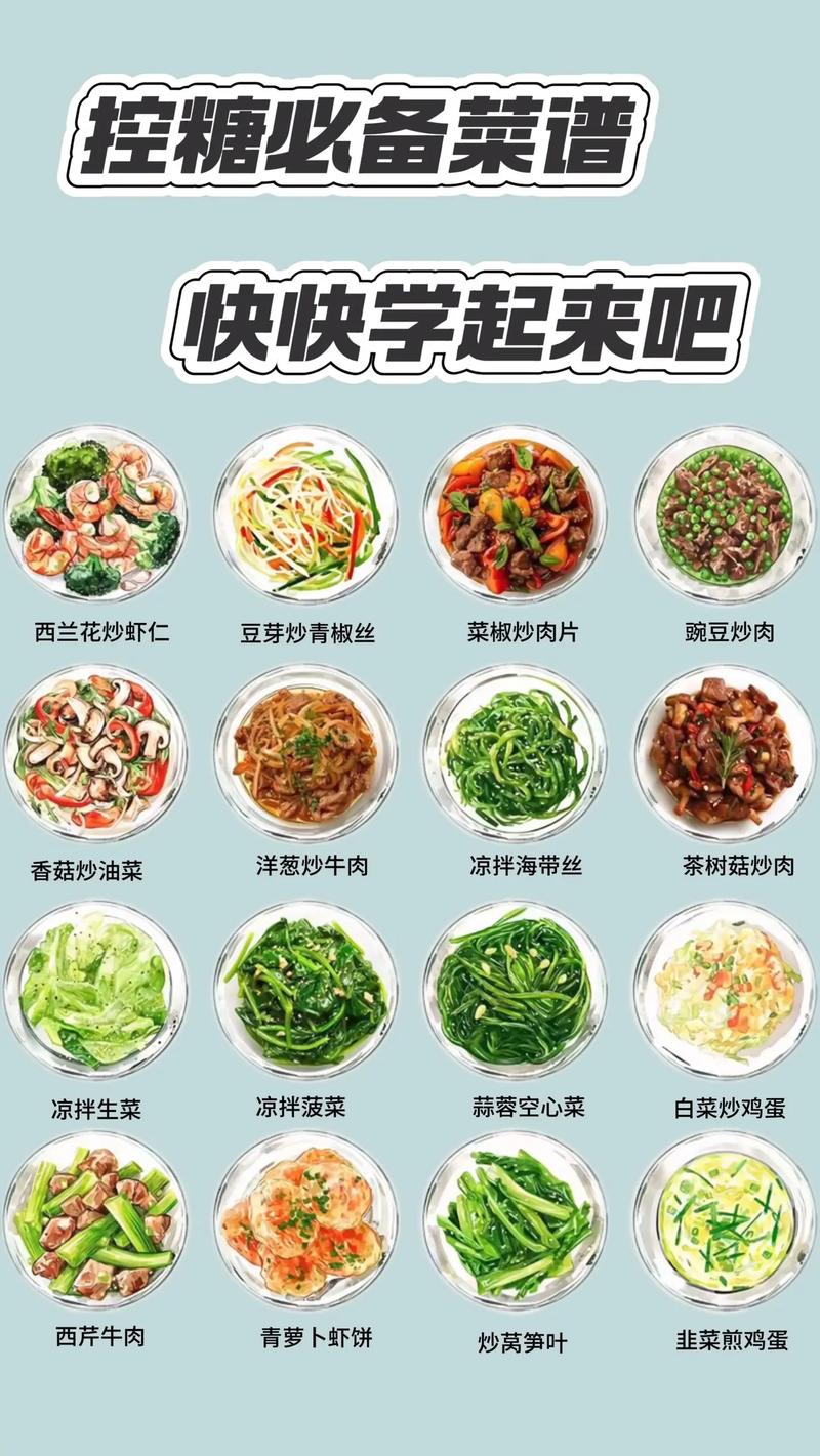 常吃这些食物,能帮你控糖降糖!记得收藏,下次照着买!