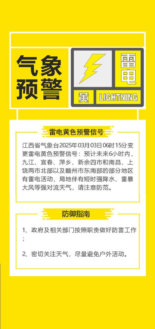 江西省芦溪县发布雷电黄色预警_1