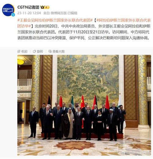 王毅集体会见海合会国家外长