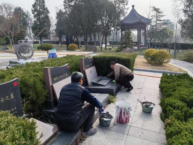 皖西烈士陵园提升改造有望清明节前完工
