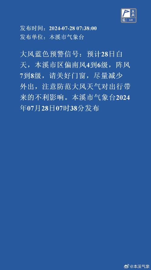 湖北省荆州市发布大风蓝色预警_3