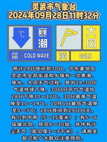 黑龙江省饶河县发布寒潮黄色预警