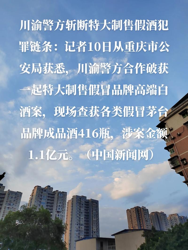 重庆警方破获制售假酒案 集中销毁万余瓶假“茅台”
