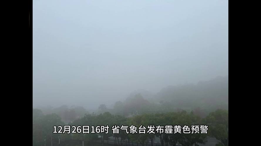 湖南省资阳区发布霾黄色预警_1