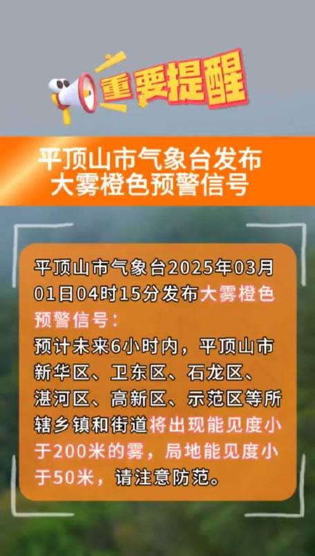 局地能见度不足50米!合肥市发布大雾橙色预警