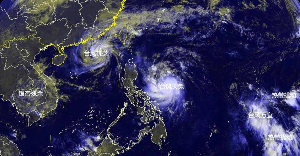 台风“万宜”将入南海 冷空气和降雨将致粤气温下降
