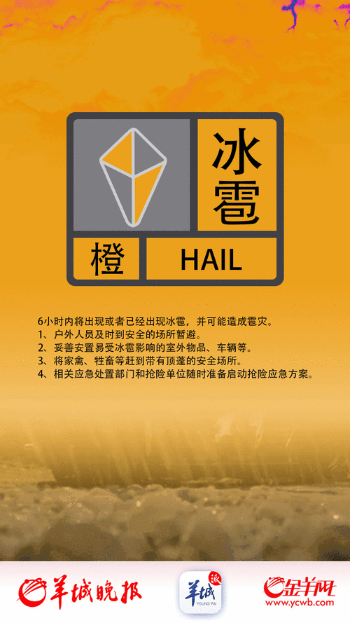 黑龙江省巴彦县发布冰雹橙色预警_1
