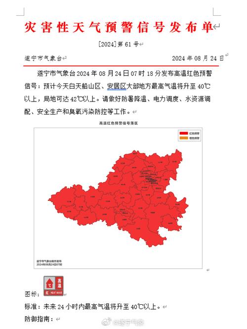 新疆维吾尔自治区发布高温红色预警