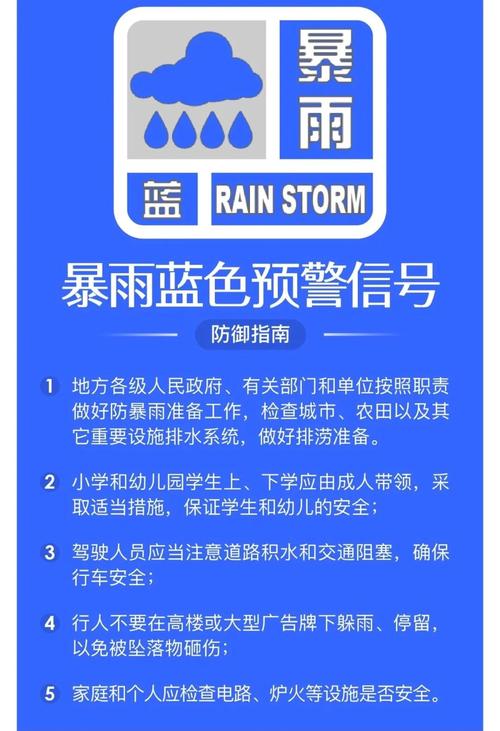 福建省安溪县发布暴雨蓝色预警_4