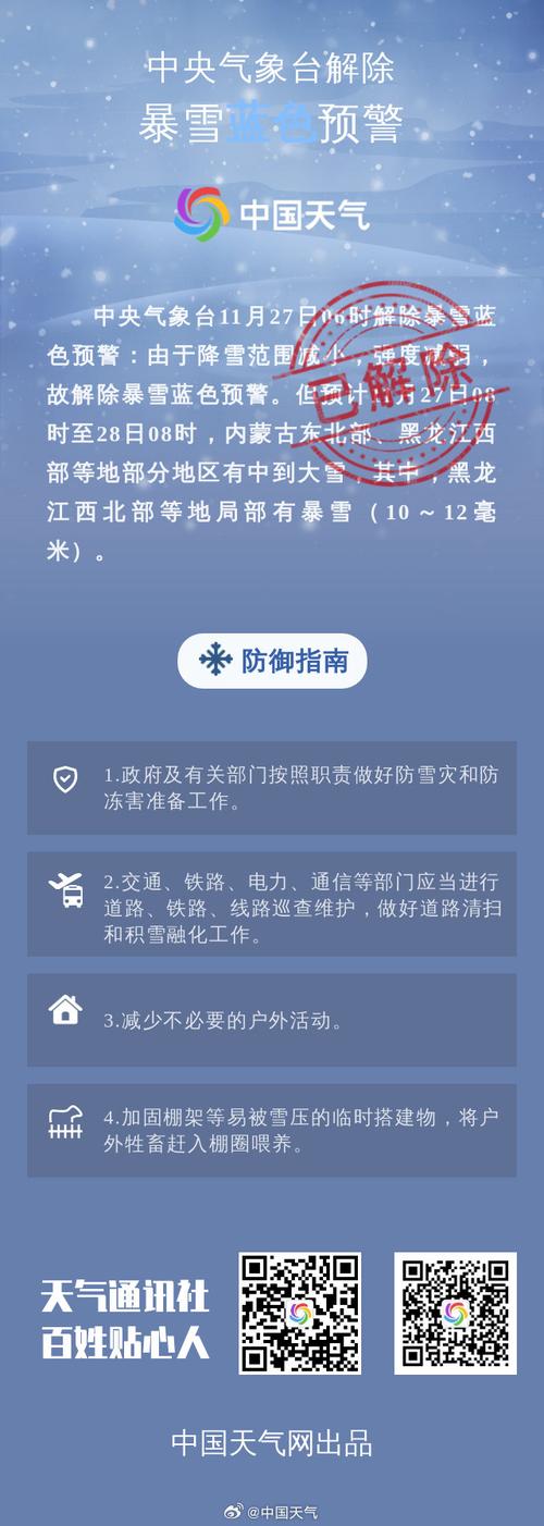 黑龙江省呼玛县发布暴雪蓝色预警_1