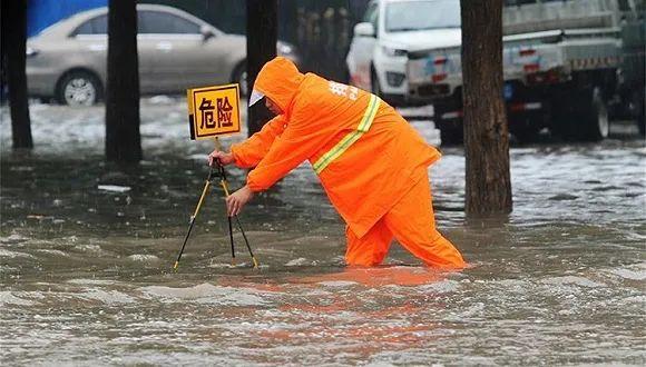 湖北省汉川市发布暴雨橙色预警