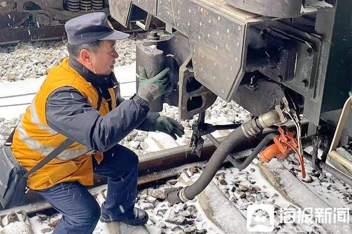 货运列车“体检员”