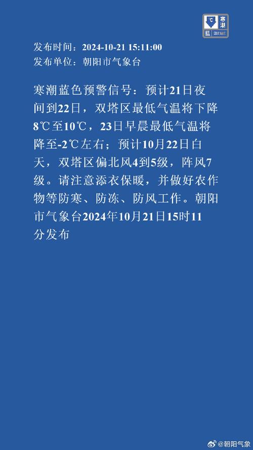 陕西省米脂县发布寒潮蓝色预警