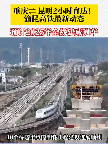 进度条刷新 渝昆高铁江底牛栏江特大桥首跨顺利合龙