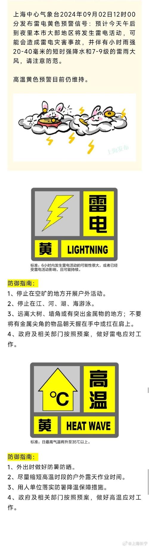 湖北省咸宁市发布雷电黄色预警
