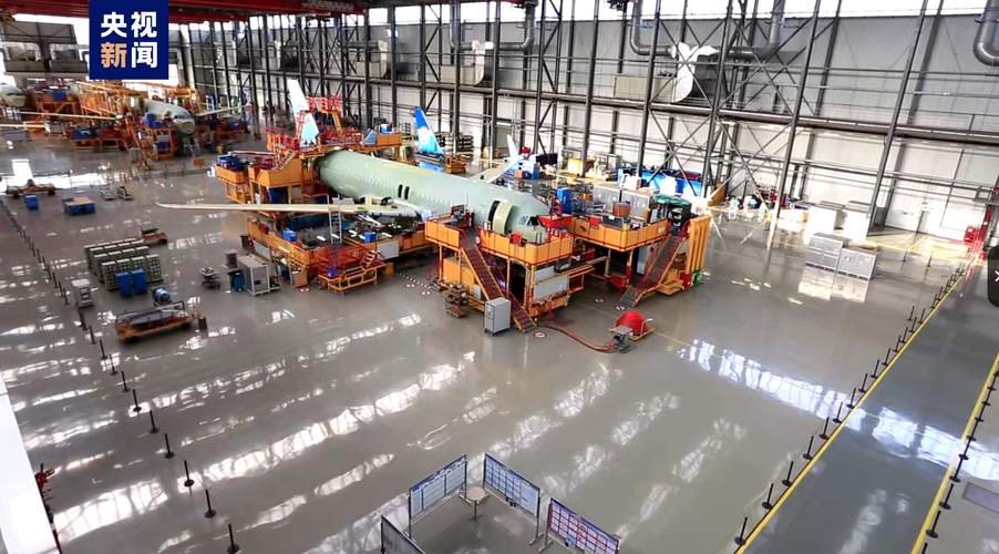空客天津A320系列飞机第二条总装线总装厂房完成基础施工