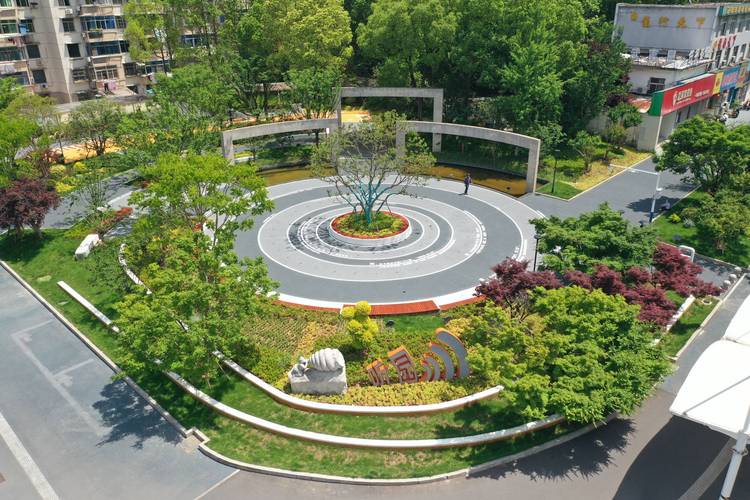 驼房营口袋公园建成“亮相”
