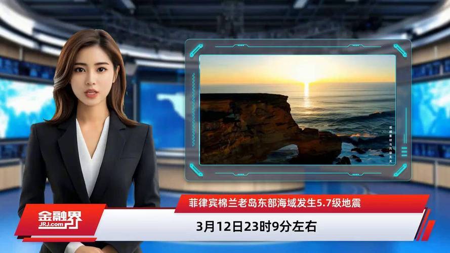 菲律宾棉兰老岛发生5.7级地震，震源深度30千米