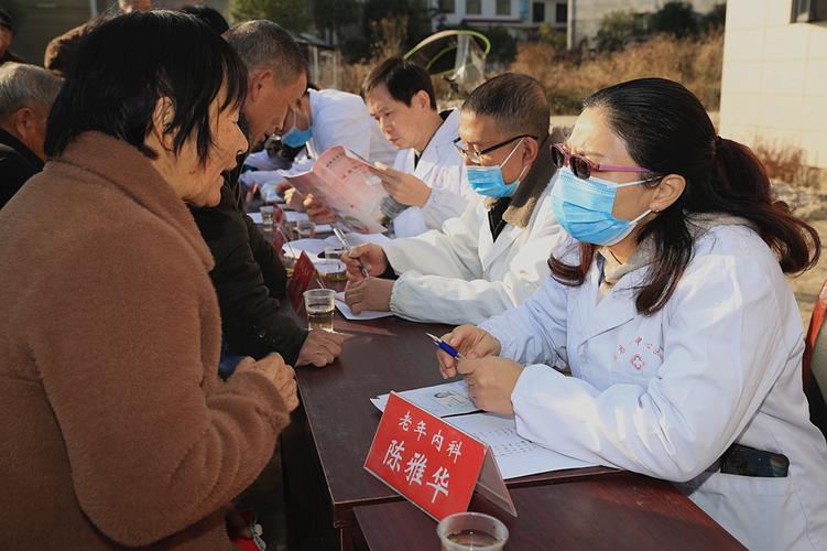 民建邵阳市委会组织开展送医下乡活动