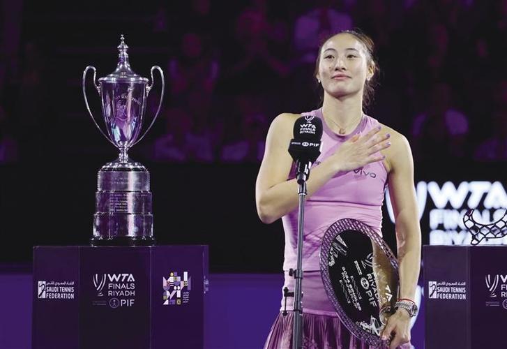 郑钦文获大满贯亚军